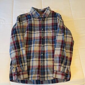 Eddie Bauer Multicolor Plaid Casual Shirt